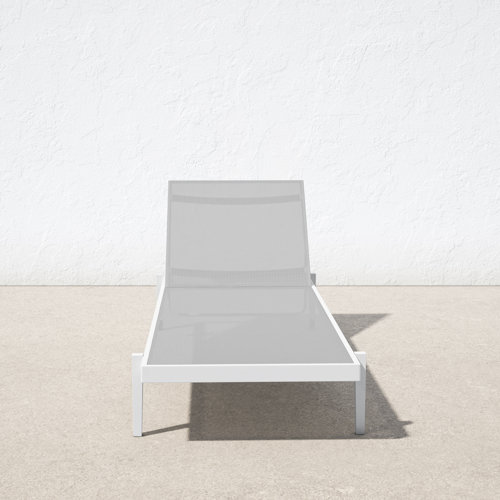 Modern White Outdoor Chaise Lounges AllModern